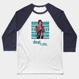 Desi Girl Baseball T-Shirt